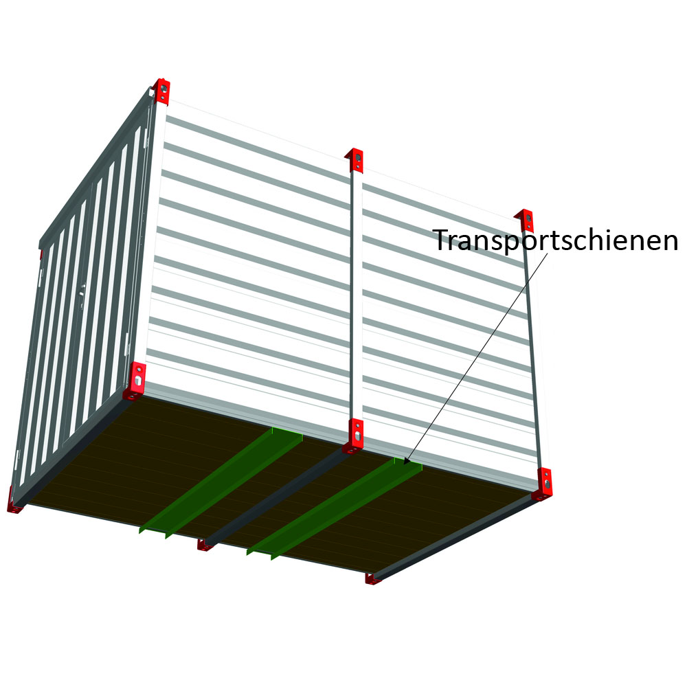 Stapler Führungsschienen für Lagercontainer und Baucontainer