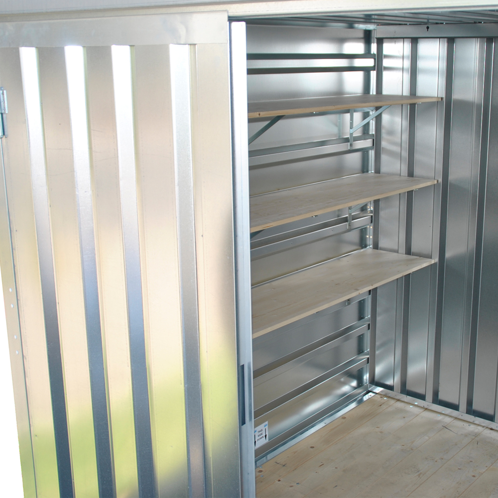 Regalsystem für Lagercontainer & Baucontainer (3xRegalboden)