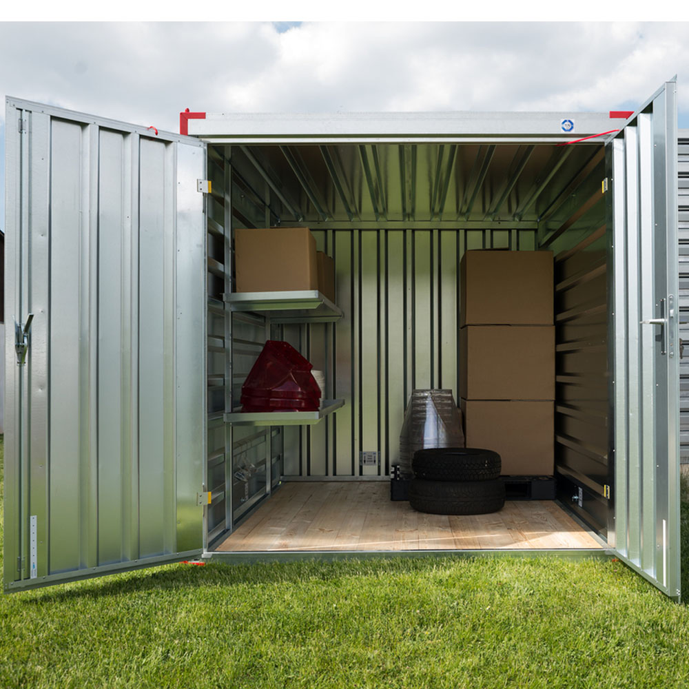 6m Lagercontainer - 20 Fuss Container mit Doppelflügeltür