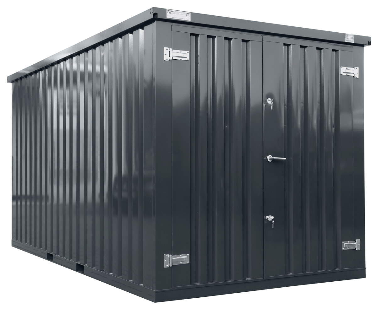 Barcontainer in Anthrazit