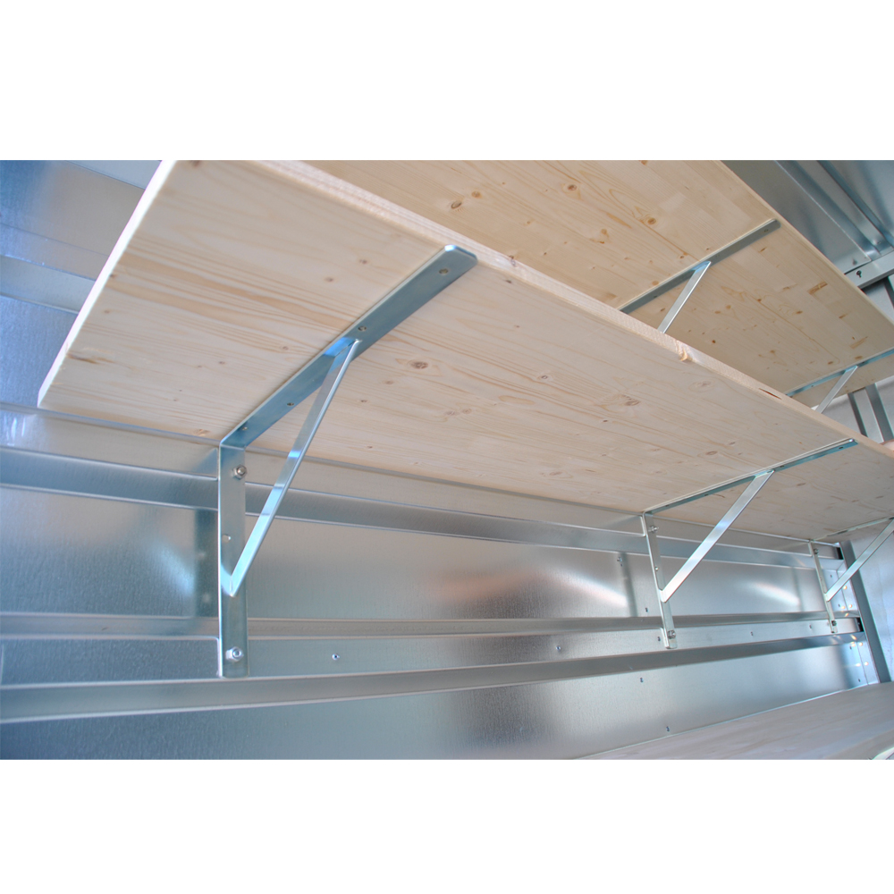 Regalsystem für Lagercontainer & Baucontainer (3xRegalboden)
