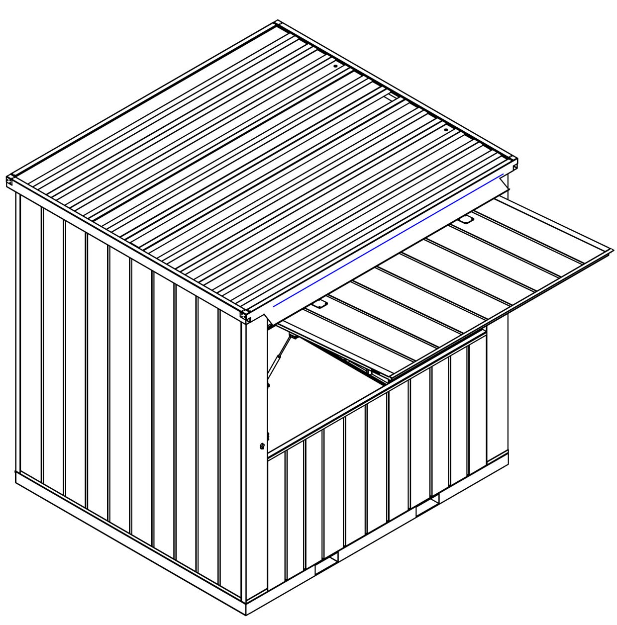 2m-Barcontainer-Anthrazit