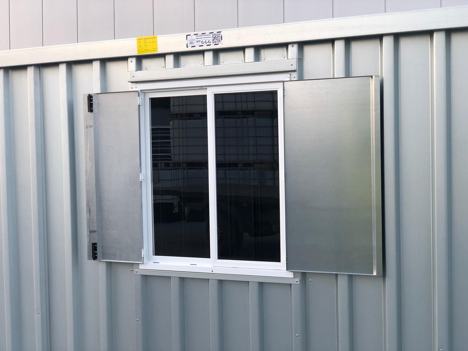 Bauwagen & Container Fenster