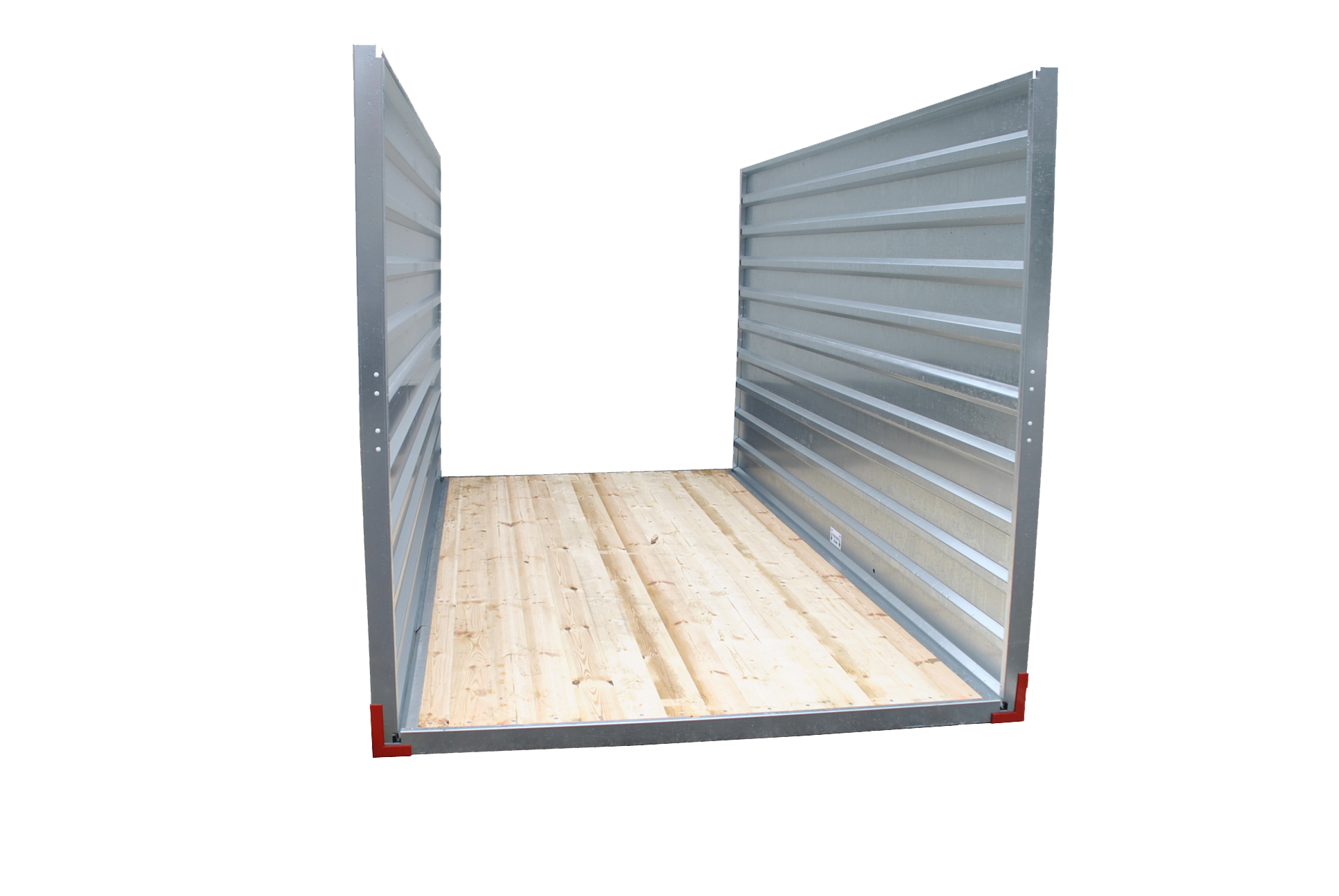 6m Lagercontainer - 20 Fuss Container mit Doppelflügeltür