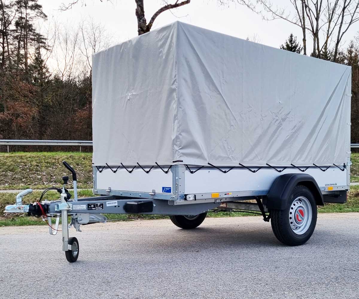 Stema Anhänger STL1300 mit 100cm Hochplane 1300kg