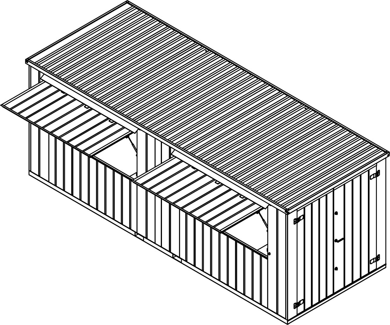 6m-Barcontainer-Anthrazit