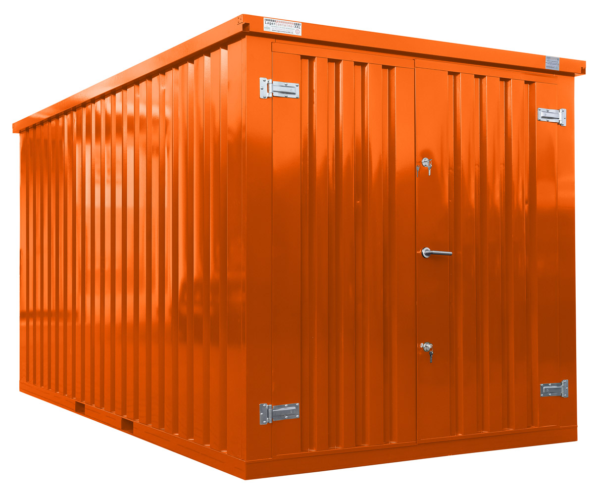 Barcontainer in Orange
