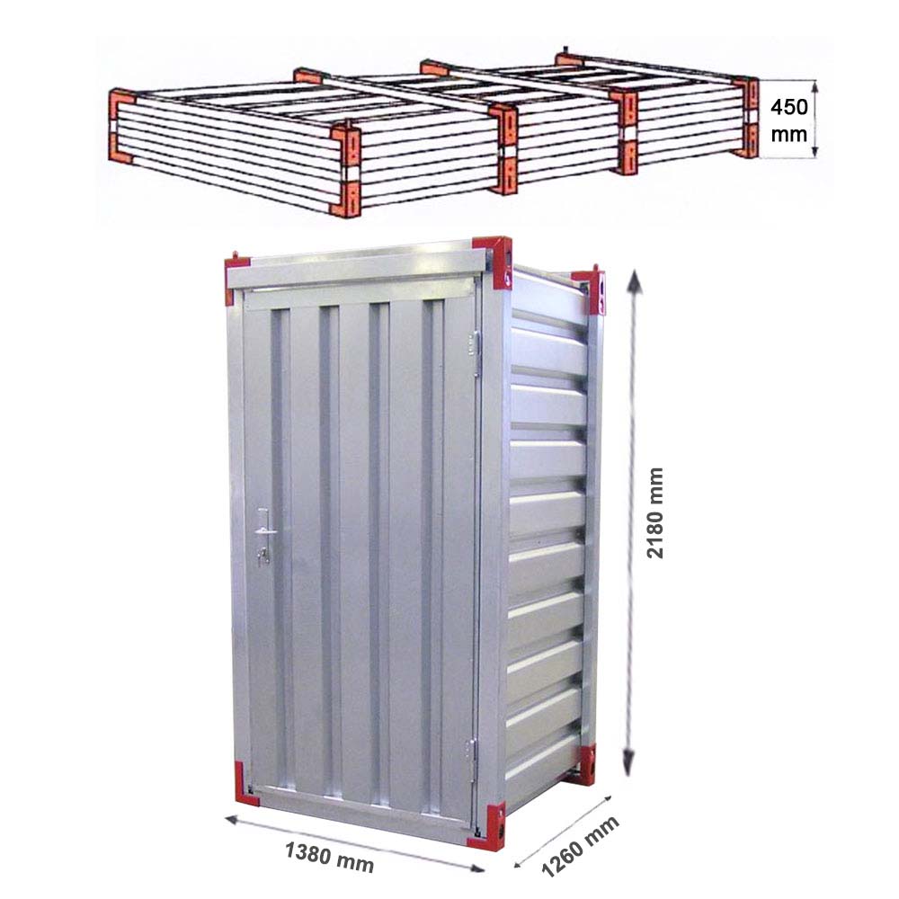Lagercontainer Massen