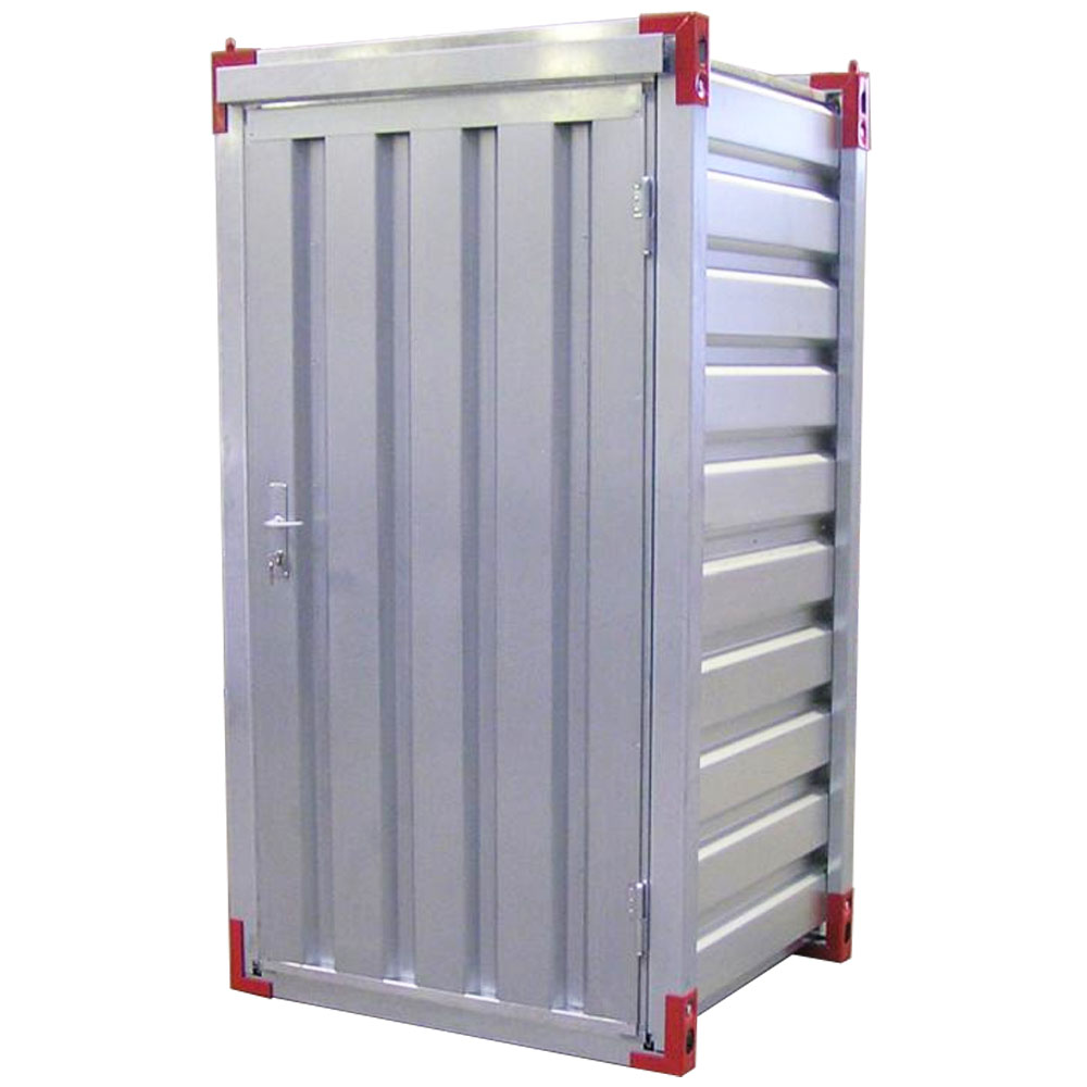 1,26 x 1,38m Lagercontainer - Sicherheitscontainer mit Einflügeltür